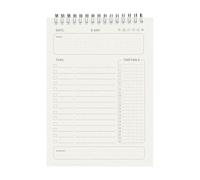 LUYSGBXR Coil notebook 6PCS Twin Coil Binding Day Planner Daily Planning Notebook Noting