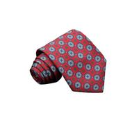 LUYSGBXR Necktie For Man Men's Fashion Silk Tie 7.5cm Soft Novelty Necktie Blue Green Orange Color Ties For Men Dot Floral Bowtie Wedding Business Gift(31)