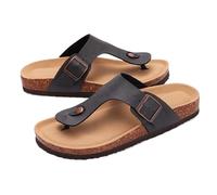 LUYSGBXR Women's Flip Flops Women Flat Flip Flops Outdoor Beach Shoes Soft Sole Indoor House Slides Female Flip Flops(Black,37)