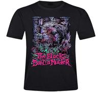 LUYTGCDRZZ mixia The Black Dahlia Murder T Shirt Mens Casual Short Sleeved T Shirts for Men Hemden(3X-Large)