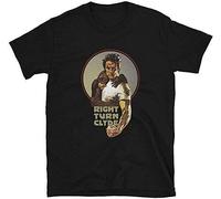 LUYTGCDRZZ Right Turn Clyde Clint Eastwood Every Which Way but Loose Movie You Can T-Shirt Black Hemden(XX-Large)