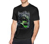 LUYTGCDRZZ Sacred Reich The American Way Comfortable Casual Men's Cotton Sport Short Sleeve t-Shirt Black(XX-Large)