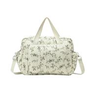 LUYYBDBG Diaper Bag Newborn Baby Care Mummy Shoulder Embroidery Quilted Stroller Storage Organizer Large Handbags-a