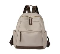 LUYYBDBG School Bag Women's Niche Design Fresh Sweet Plush Winter Shoulder Bag-milk Tea Color