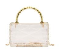LUYYBDBG shoulder bag Christmas Retro Zebra Pattern Acrylic Dinner Socialite Banquet Temperament Handbag Single Crossbody For Women-the Second Type Is Transparent