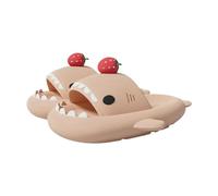 LUYYBDBG Slippers Cute Shark For Women & Men Summer Platform Night Glow-in-the-dark Indoor Beach Slides Home Street Wear Diy Accessory-7-eu44-45