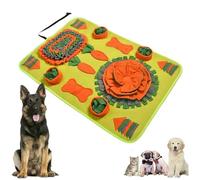 LUYYBDBG Snuffle Mat Carrot-style Pet Sniffing Mat, Dog Training Slow Food Blanket, Foraging-101 * 71cm-orange