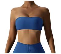 LUYYBDBG Sports Bras Bra Sport Top Woman Gym Underwear Strapless Bustier Breathable Elastic Workout Tops Fitness Training Brassiere Yoga Bras-Night-XL