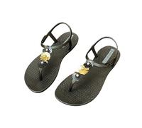 LUYYBDBG Summer Slippers New Open-toe Flat Sandals For Women To Wear On The Beach, Lightweight And Non-slip Design, Versatile Flip-flops-a-38-39