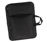 Luzhengyang Portable Art Portfolio Backpack Tote Bag | Canvas Bag for Artists | 2-in-1 Design for Easy Traveling | Large Size for Art Supplies Storage | for Hobbyists & - Black