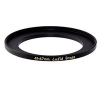 LUŽID 49mm to 67mm Brass Step Up Ring Filter Adapter Luzid (4967)