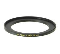 LUŽID 62mm to 72mm Brass Step Up Ring Filter Adapter Luzid (6272)