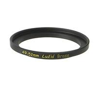 LUŽID Brass 49mm to 52mm Step Up Filter Ring Adapter 49 52 Luzid