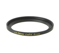 LUŽID Brass 49mm to 58mm Step Up Filter Ring Adapter 49 58 Luzid