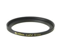 LUŽID X2 Brass 55mm to 58mm Step Up Filter Ring Adapter 55 58 Luzid