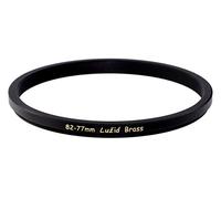 LUŽID X2 Brass 82mm to 77mm Step Down Filter Ring Adapter 82 77 Luzid