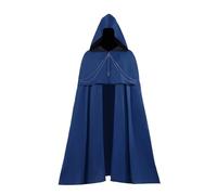 LUZOUCHE Monk Robe Costume Men's Prister Robe Costume Medieval Cape with Hood Halloween Costume Ideal for Theme Party, Halloween, Carnival and Fancy Dress Stage Clothing