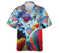LuzoyaoLZY 3D Printed Mahjong Graphic Shirts for Men Casual Button Down Short Sleeve Hawaiian Beach Shirt Mens Oversized Shirts & Blouses