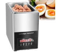 Luzphened 50 Electric Rapid Egg Cooker,Electric Egg Booth, smart 9L large-capacity, Onsen Tamago, Egg Steamer for Soft Boiled Egg, For Snack Bars, Food Courts