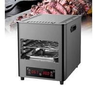 Luzphened Electric Infrared Steak Broiler 1700W/3400W Indoor Smokeless Steak Oven Steak Grill, Counter Steak Cooker for BBQ, Toast, Pizza, Time&Temp Adjustable A