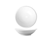 LUZZILE Dining Plates 11-inch White Ceramic Large Bowl Club Restaurant Tableware Kitchen Soup Service Appetizer Plate Ceramic Dinner Plates