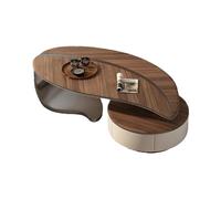 LUZZILE Mesa Para Centro De Sala Tea Table Modern Large and Small Household Home Living Room Tea Table Creative Tea Table Coffee Table(160x80x42 cm)