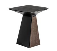 LUZZILE Tiny Side Table Villa Solid Wood Side Table Creative Corner Table Living Room Sofa Small Coffee Table Side Table Square Storage Table C End Table For Couch