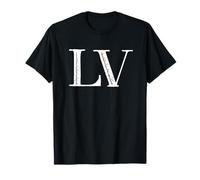 LV 55 Fifty-Five Graphic Roman Numeral Symbol T-Shirt