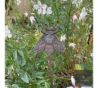 LV Bespoke Short Bee (Cast) Metal Garden Stake