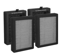 LV-H128 Replacement Filter Compatible with LEVOIT Air Purifier 4 Pack | Air Purifier Lv-h128 Filter Replacement Compatible with Levoit Replaces LV-H128-RF and LV-13EU-RF Filters 3-in-1 Filtration