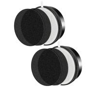 LV-H132 Air Purifier Filter for LEVOIT LV-H132 - PINREK 3-in-1 H13 True HEPA with Activated Carbon Replacement Filter, Compared to Part # LV-H132-RF - 2-Pack
