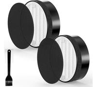 LV-H132 Replacement Filter Compatible with LEVOIT LV-H132 Air Purifier, Pre Filters, HEPA Filter, Activated Carbon Filter, Part # LV-H132-RF, 2 Pack