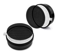 LV-H132 Replacement Filter for LEVOIT Air Purifier Replacement Filter LV-H132-RF, 3-in-1 H13 True HEPA Filter Replacement, 2 Pack