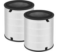 LV-H133 Replacement Filter 2 Pack Compatible with LEVOIT LV-H133, NXBHG 3 in 1 H13 True HEPA and Activated Carbon Filter, Part No. LV-H133-RF