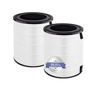 Lv-H133 Replacement Filter Compatible with LEVOIT LV-H133 Air Purifier,3-in-1 H13 True HEPA Filter and Activated Carbon Filter Set，Part Number LV-H133-RF，2 Pack