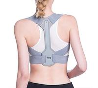 Lv. life Posture Corrector for Men and Women, Adjustable Back Straightener Adjustable Back Brace for Back Support Shoulder Brace Belt Providing Pain Relief from Neck, Shoulder, and Upper Back (M)