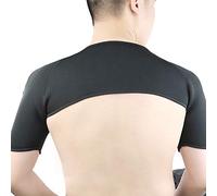 Lv. life Shoulder rest for men and women, support for shoulder compression. Breathable sports shoulder pad. Warm, elastic shoulder protection for personal hygiene(M)