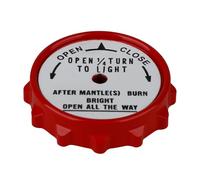 LVACODV Brass Control Knob Replacement for Coleman Lantern Parts, Durable Handle Knob for Coleman Lantern Replacement Parts - Camping Lantern Accessories (red)