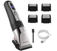 LVAINIT Hair Clippers for Men, Cordless LCD Rechargeable Hair Trimmer Beard Trimmer for Men, Men's Grooming Kit for Hair, Face, Beard, Professional Electric Barber Clippers