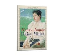 Lvalogy Henry James Daisy Miller Book Cover Framed Canvas Wall Art