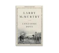 Lvalogy Larry McMurtry Lonesome Dove Framed Canvas Wall Art