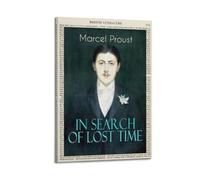 Lvalogy Marcel Proust In Search Of Lost Time Framed Canvas Wall Art