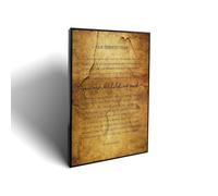 Lvalogy Our Deepest Fear Poem Poster Encouraging Framed Canvas Wall Art | PS Frame Solid Wood Inner Stretcher Premium Canvas Print for Living Room Bedroom Home Decor12x18inch