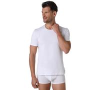 LVB Men's Supima Stretch Cotton Crew Neck T-Shirt, White, L