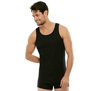 LVB Men's Vest 100% Cotton, Black (Nero 004), M