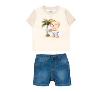 LVB Palm Tree Tee & Denim Set - unisex - Levi's - Kids Sets - Multicolor - 9 M - Kids 9 M