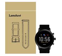 LvBu Compatible for Fossil Carlyle Hr Band, Quick Release Classic Silicone Sport Replacement Straps Compatible for Fossil Men's Gen 5 Carlyle