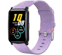 LvBu Compatible for Honor Watch ES Bands, Breathable Nylon Woven Fabric Replacement Accessory Strap Compatible for Honor Watch ES Smartwatch