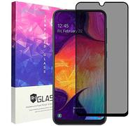 Lvbu Compatible with Galaxy A50 Privacy Screen Protector, Anti Spy Anti Peep Full Covergae Privacy Tempered Glass Screen Protector for Samsung Galaxy A50 (Black)