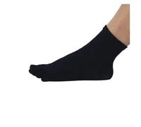 LVCHAO 3pair Five-Toed Socks Tabi Flip Flop Socks Mens Running Socks Kintoe Hiking Socks(Black)